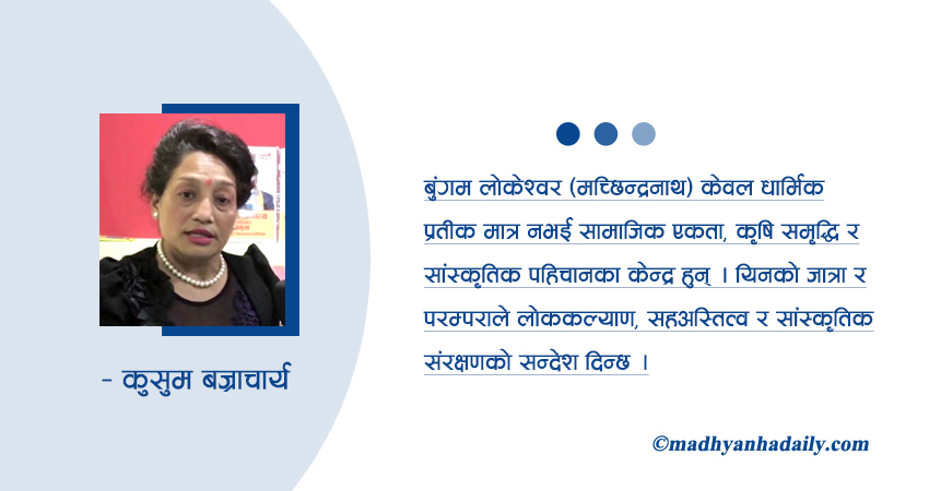 बुंगम लोकेश्वरको करुणा र संस्कृति