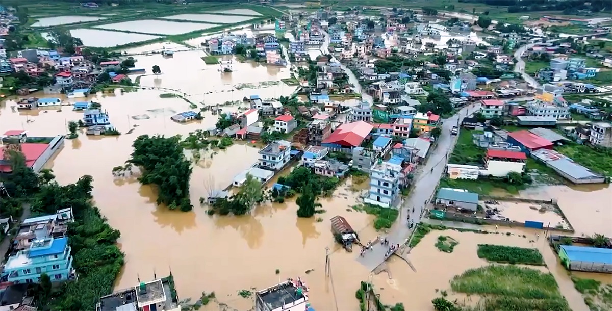 देशभर बाढी, पहिरो र डुबान