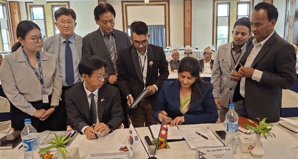 कोरियाली सहयोगमा बर्दियामा समावेशी ग्रामीण विकास परियोजना सुरू