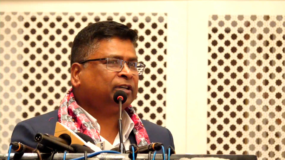 जसपा नेपालको राष्ट्रिय महाधिवेशन मञ्च हावाहुरीले भत्कायो