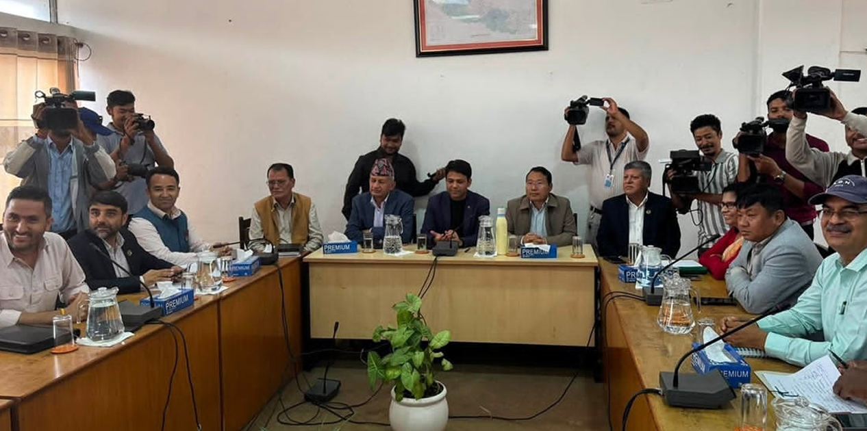 भोटेकोशी विपद्पछिको पुनर्निर्माण र नीति सुधारबारे सर्वदलीय छलफल जारी