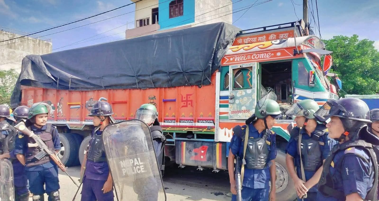 कपिलवस्तुमा ट्रकको ठक्करबाट तीन जनाको मृत्यु