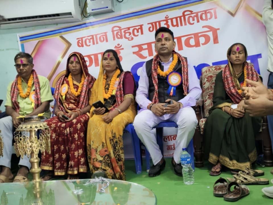 बलान बिहुल गाउँपालिकाको बजेट ५४ करोड