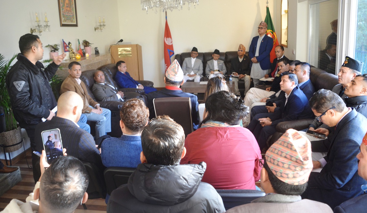 पोर्चुगलको लिस्बनस्थित नेपाली दूतावासको उद्घाटन