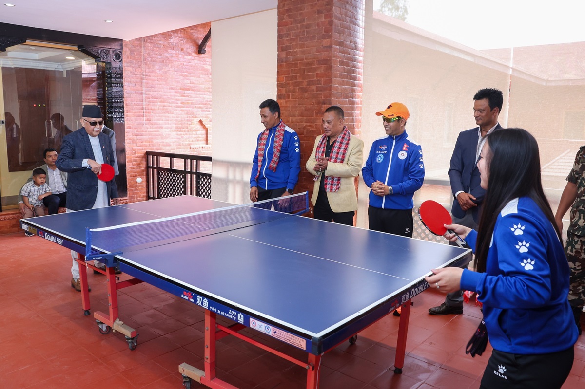 प्रधानमन्त्रीद्वारा दक्षिण एसियाली युथ टेबल टेनिस प्रतियोगिताका विजेता खेलाडीलाई बधाई