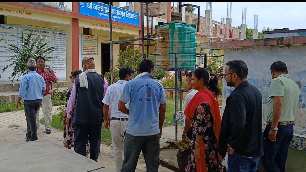 ठाकुरबाबामा ‘वास गेन्स परियोजना’ सञ्चालित विद्यालयहरूको अनुगमन