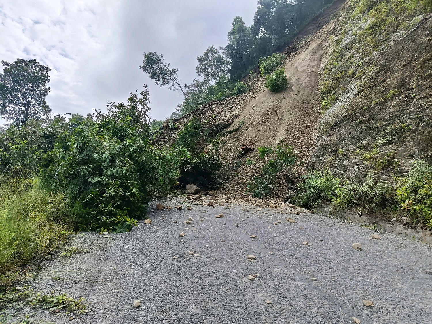 जसपा नेपालको राष्ट्रिय महाधिवेशन मञ्च हावाहुरीले भत्कायो