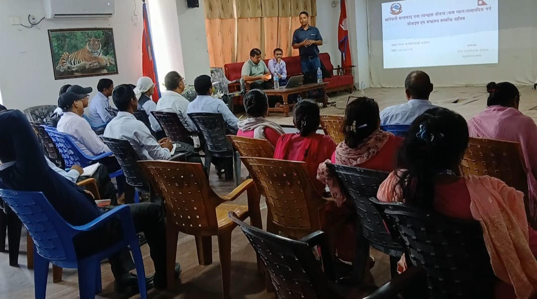 शिक्षकलाई मोबाइल एप संचालन तालिम