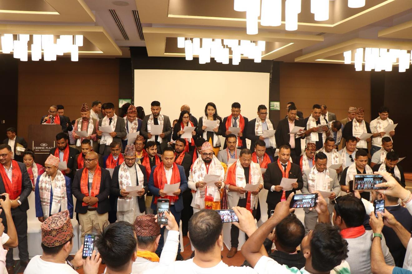एनआरएनए एनसीसी कतारको अध्यक्षमा पन्थी सर्वसम्मत चयन