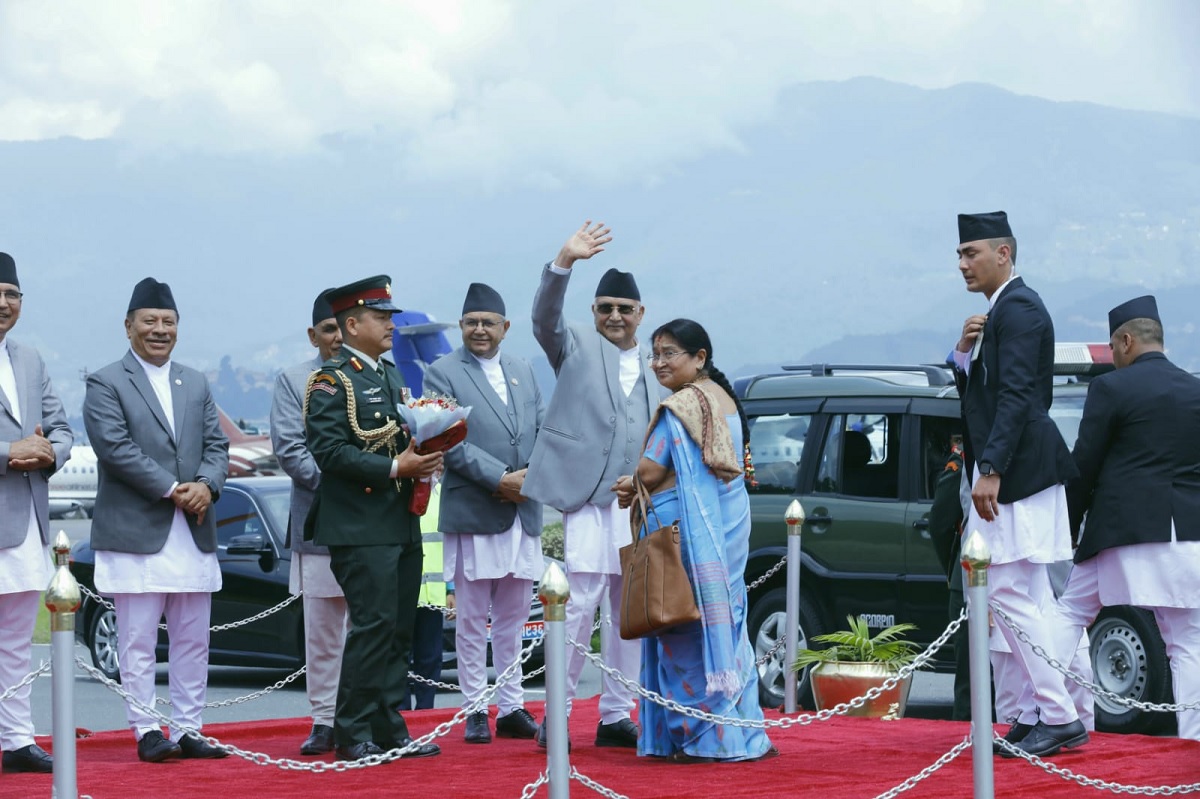 प्रधानमन्त्रीको नेतृत्वमा नेपाली प्रतिनिधिमण्डलको टोली न्युयोर्क प्रस्थान