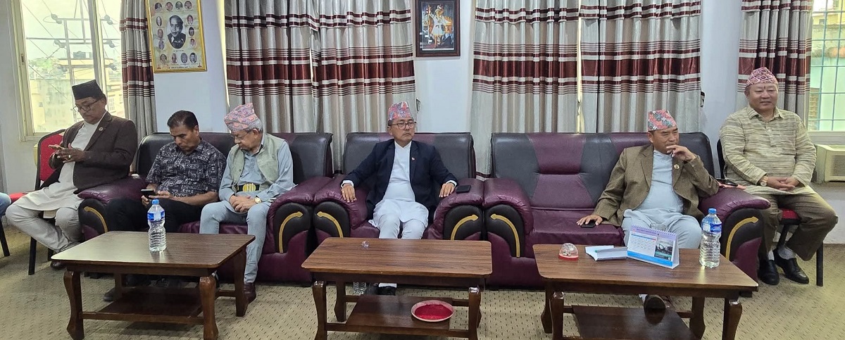 जसपा नेपालको राष्ट्रिय महाधिवेशन मञ्च हावाहुरीले भत्कायो