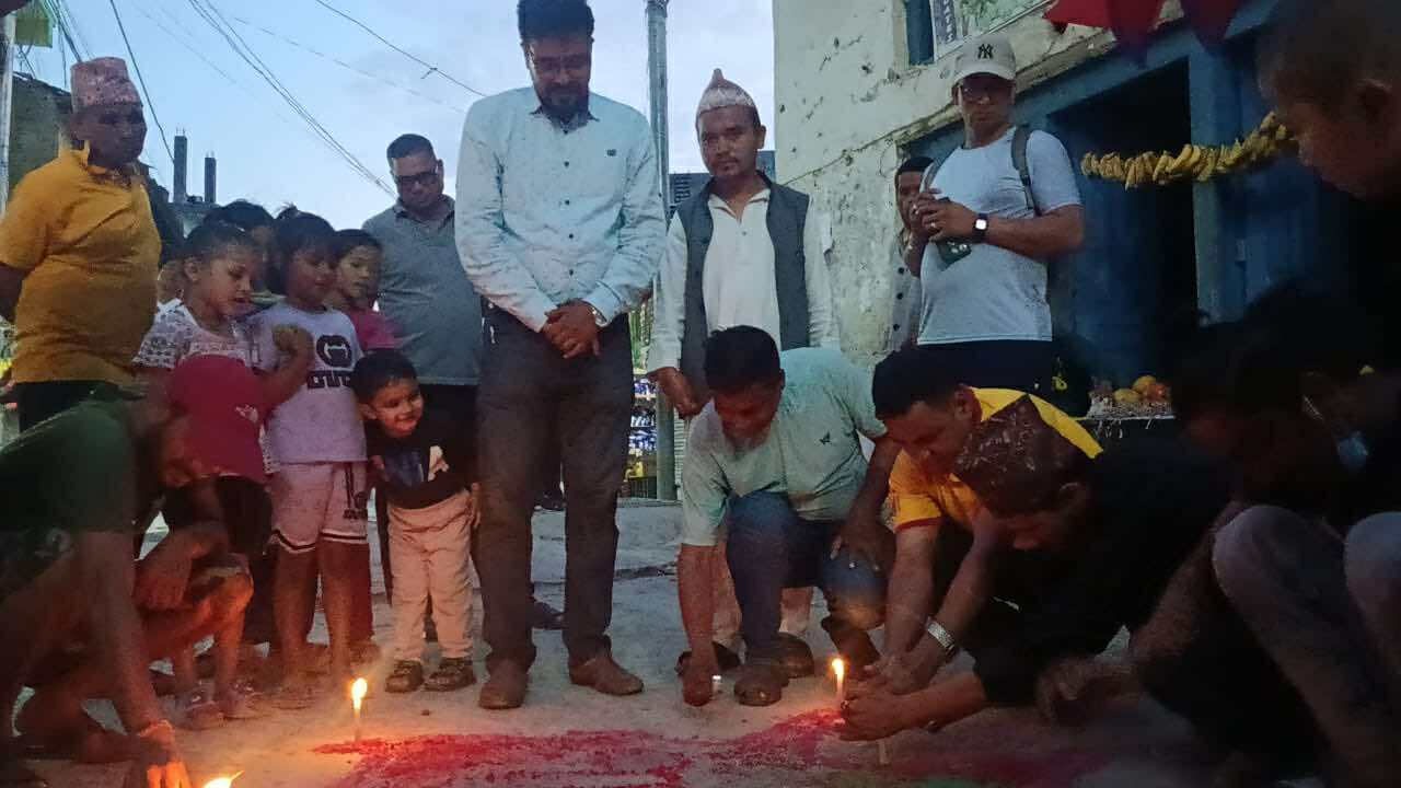गणतन्त्र दिवसका अवसरमा प्रेस चौतारी बझाङद्वारा दीप प्रज्वलन