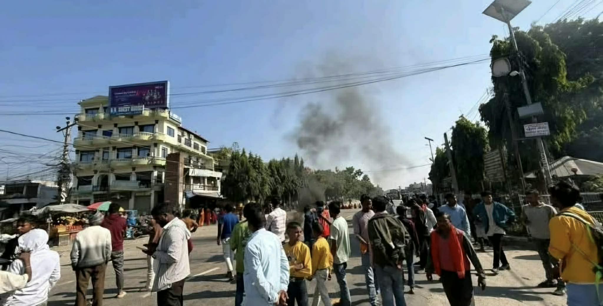 बसको ठक्करबाट मोटरसाइकल चालकको मृत्यु 