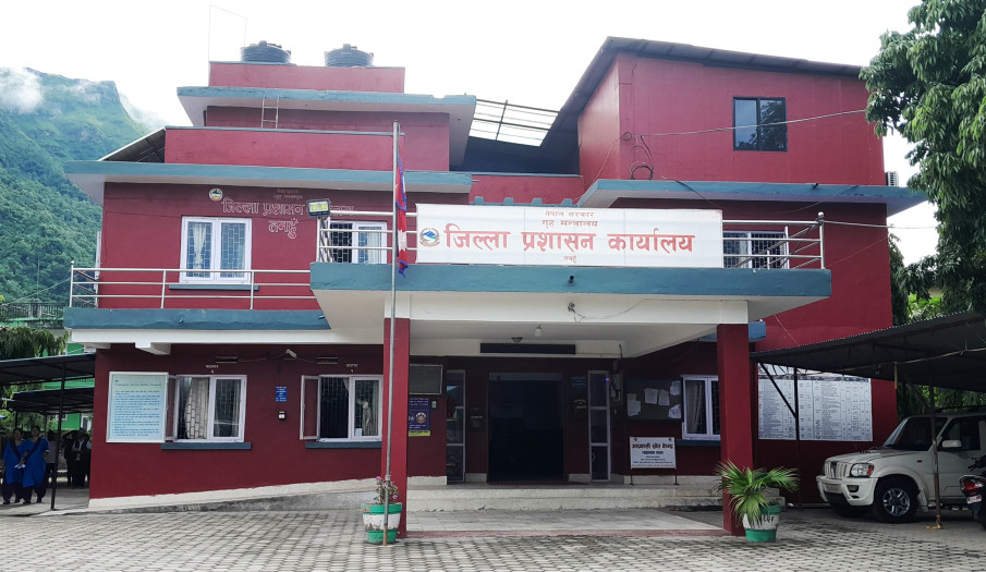 जलेका कार्यालय सरसफाइ गरी अत्यावश्यक सेवा सञ्चालन