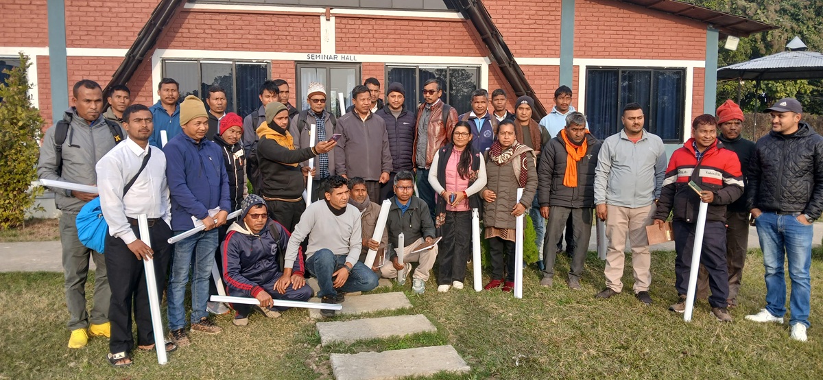 कार्यालय सहयोगीलाई मर्मत–सम्भारसम्बन्धी पुनर्ताजगी तालिम 