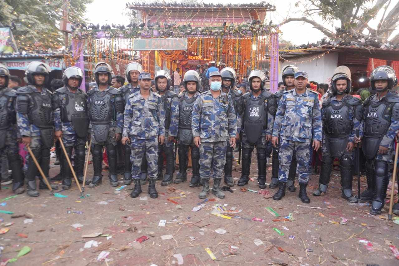 गढीमाई मेला सुरक्षाको लागि सशस्त्र प्रहरीका ५ सय सुरक्षा फौज परिचालन