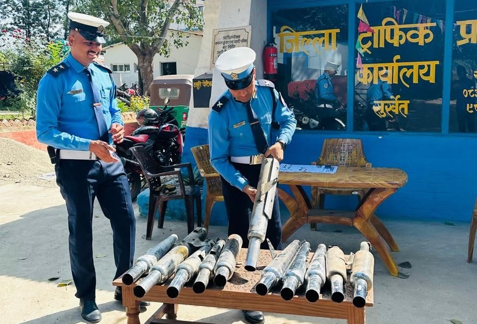 सुर्खेत ट्राफिक प्रहरीद्वारा १ करोड बढी राजस्व संकलन