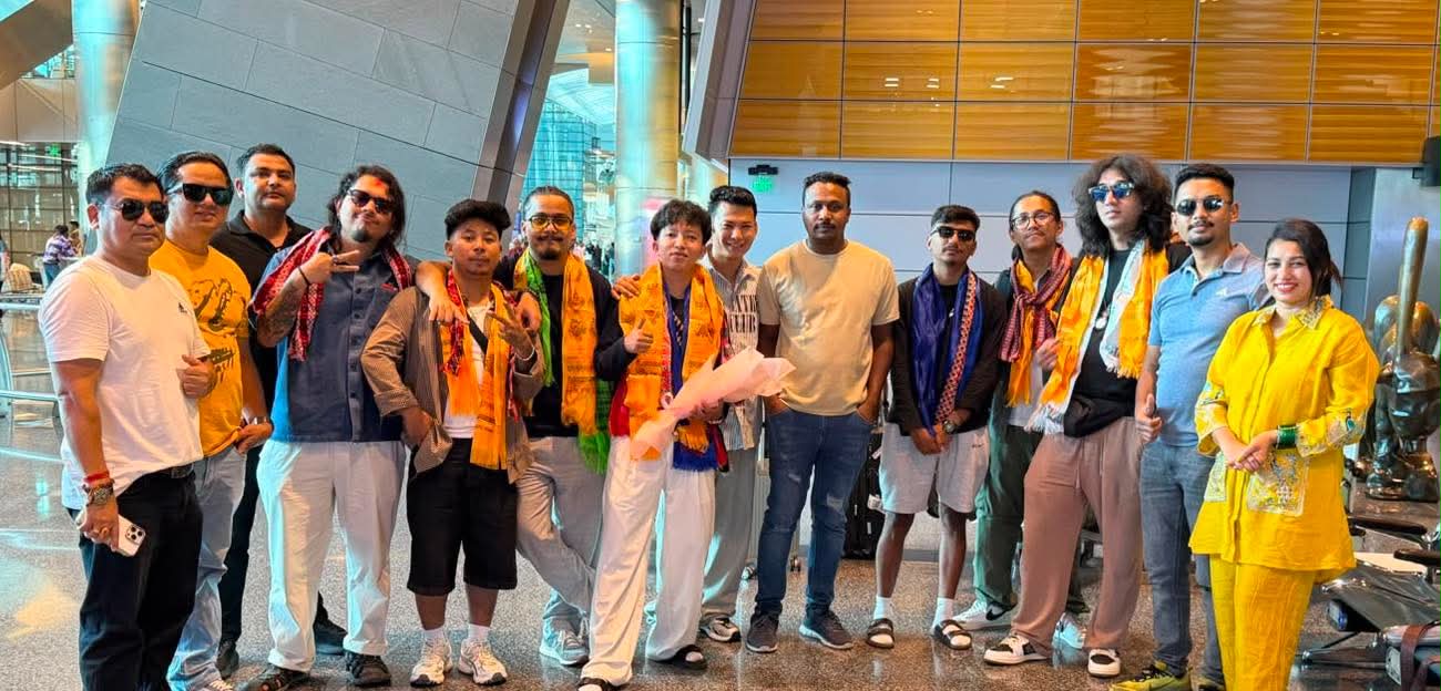 कतार आइपुग्यो ‘केहार एन्ड द लुङ्गा’ टोली, भोलि दोहामा विशेष सांगीतिक प्रस्तुति
