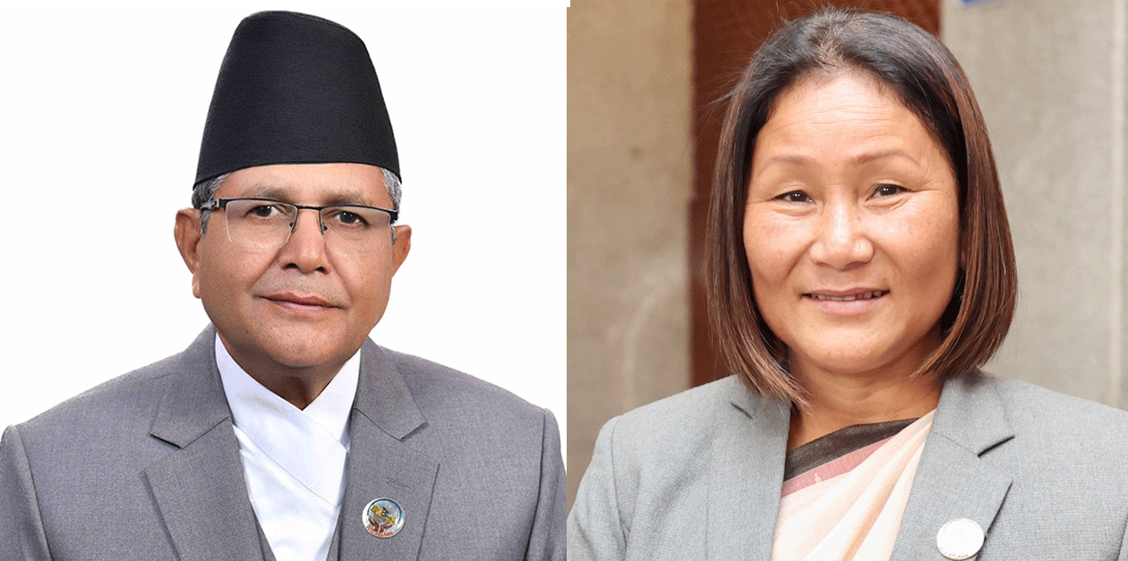पूर्वसभामुख घिमिरे र पूर्वउपसभामुख रानाले गराए झापा-२ बाट उम्मेदवारी दर्ता