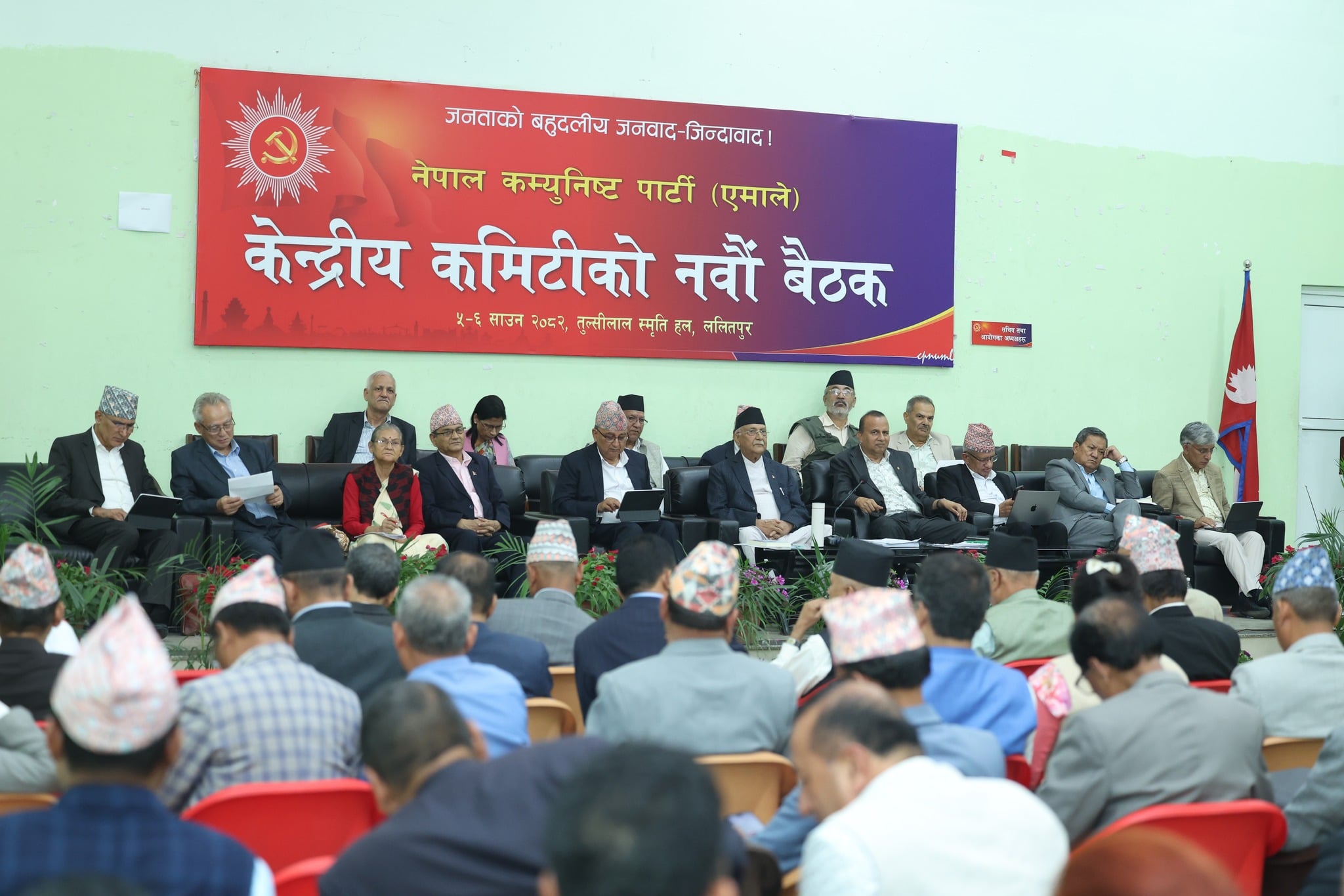 एमाले केन्द्रीय कमिटी बैठक : विद्या भण्डारीको सक्रिय राजनीतिक यात्रामा ब्रेक, यस्तो छ ८ बुँदे प्रस्ताव