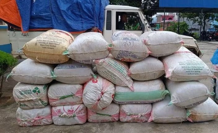 उदयपुरमा ठुलो परिमाणको गाँजासहित तीन जना पक्राउ