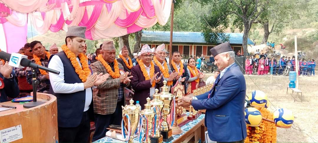 पाणिनी गाउँपालिकामा अध्यक्ष कप भलिबल प्रतियोगिता शुरु, प्रथम हुनेलाई ५० हजार पुरस्कार