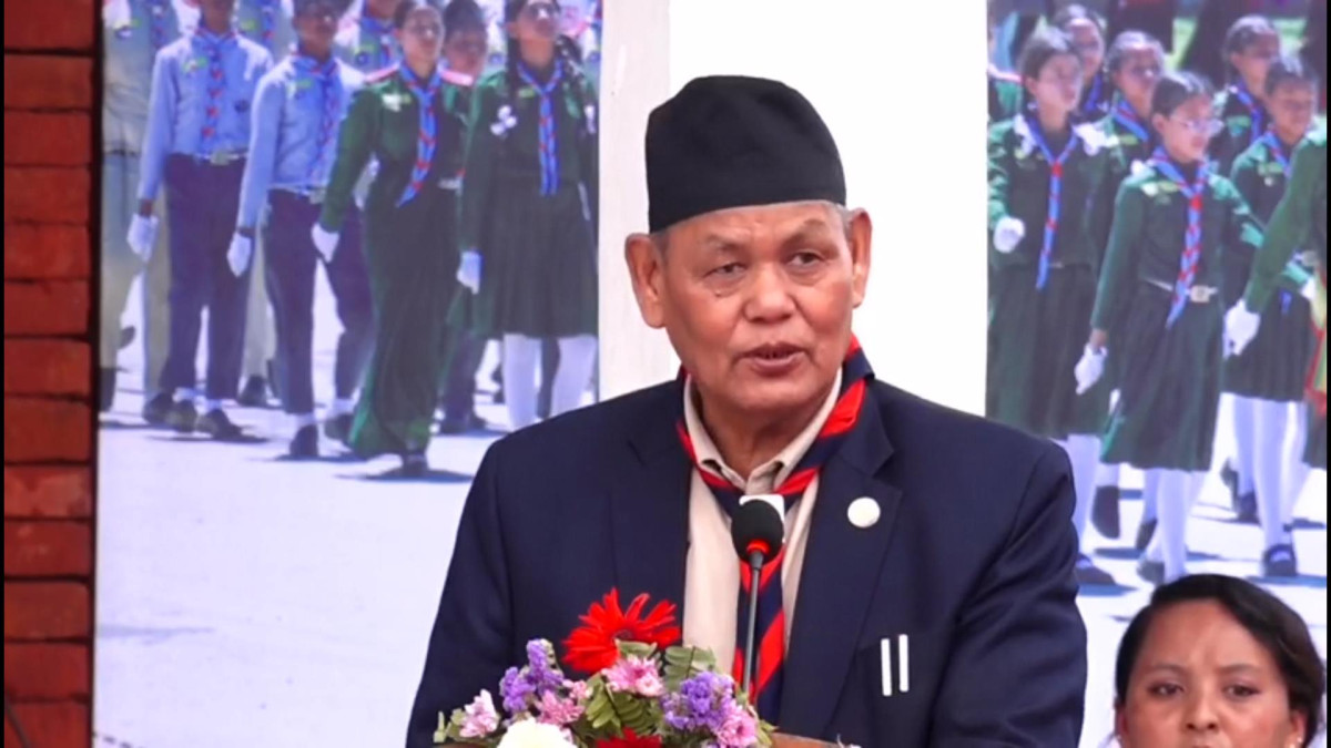 नेपाल स्काउट ऐनलाई समयानुकूल परिमार्जन गरी आवधिक निर्वाचन गराउन जरुरी : खेलकुदमन्त्री
