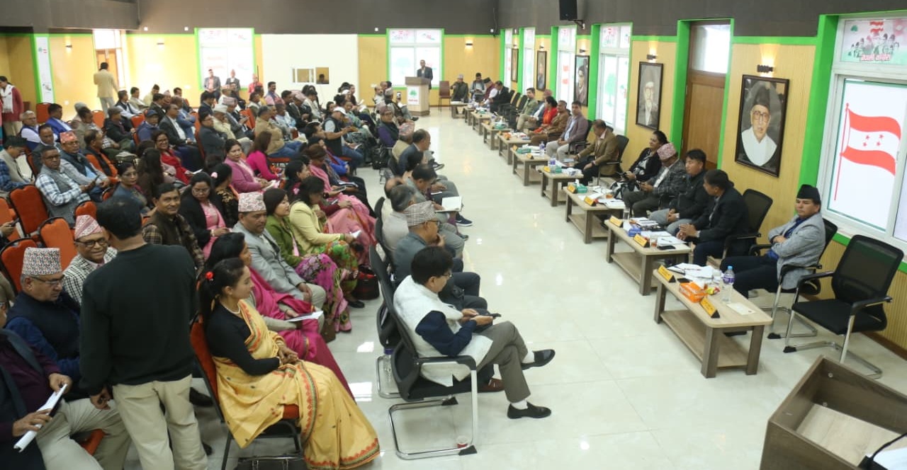 कांग्रेसको १५औं महाधिवेशन असोज १६ देखि १९ गतेसम्म गर्ने निर्णय