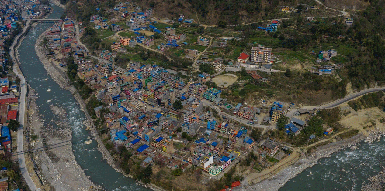 सीमा निर्धारणमा भएको ढिलाइले बेनीमा सडक आयोजना प्रभावित