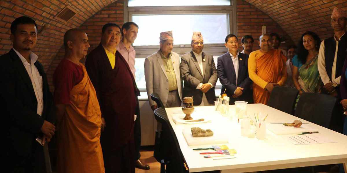 लुम्बिनीमा संरक्षण प्रयोगशाला 