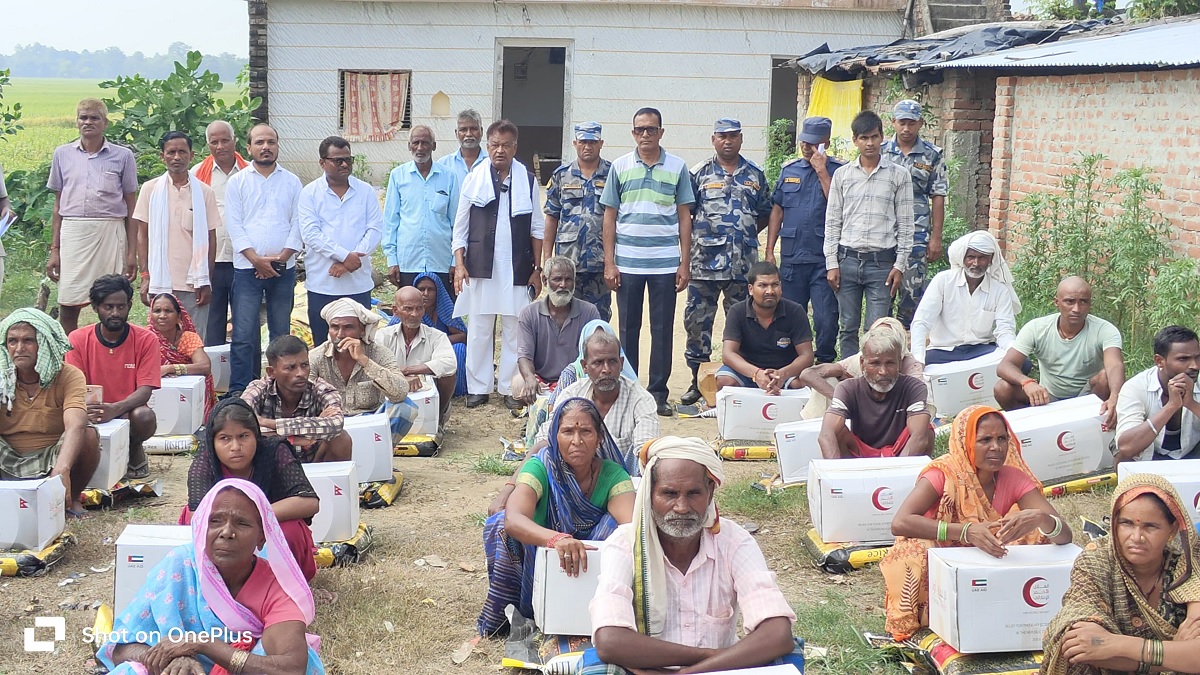 कपिलवस्तुको २ सय ३० घर–परिवारहरुमा यूएई सरकारको राहत