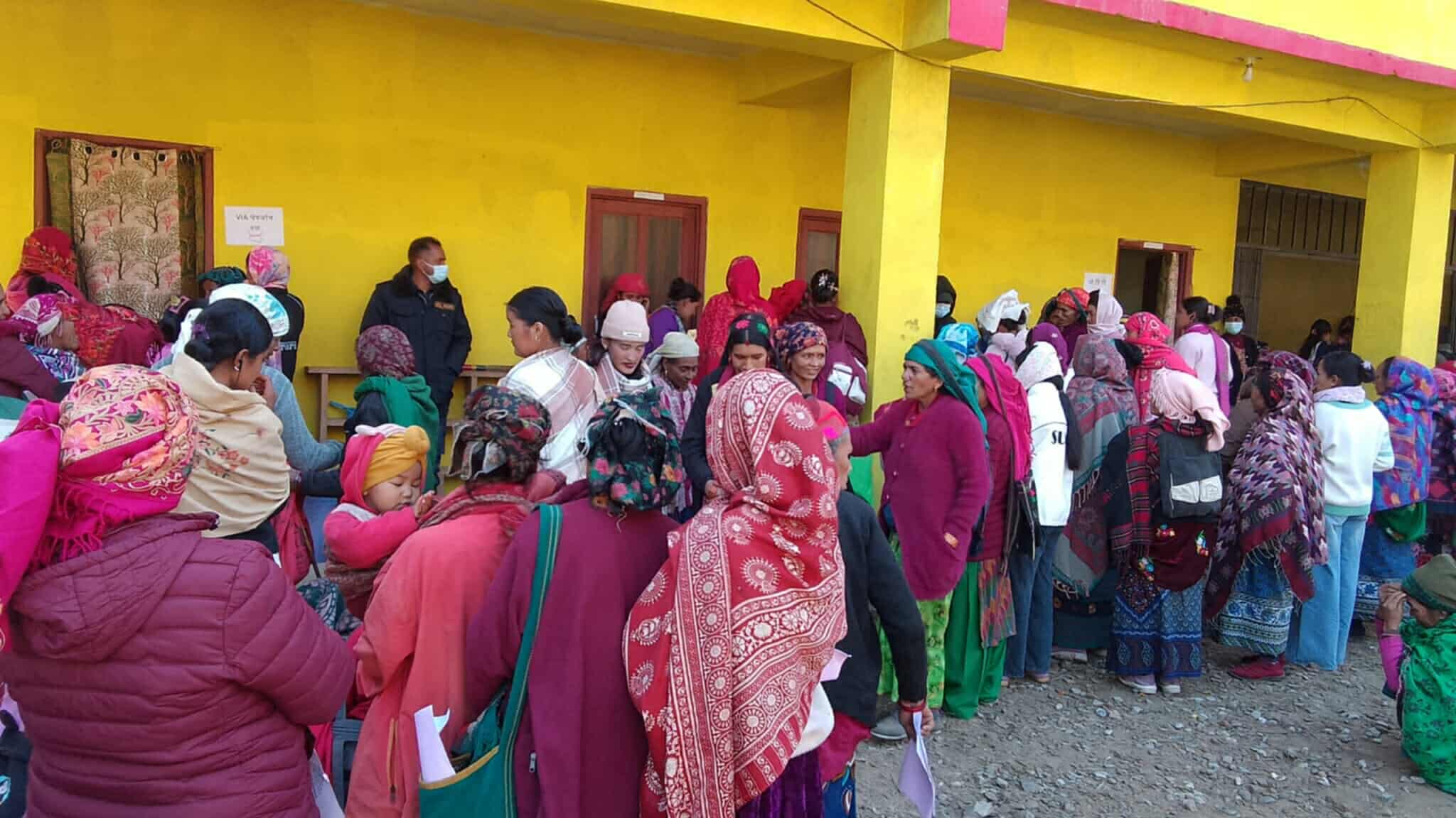 परिवर्तन गाउँपालिकामा निःशुल्क स्वास्थ्य शिविर 