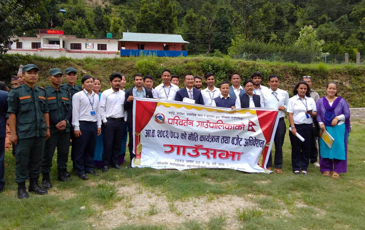 परिवर्तन गाउँपालिकाले ल्यायो ४८ करोड ४४ लाखको बजेट