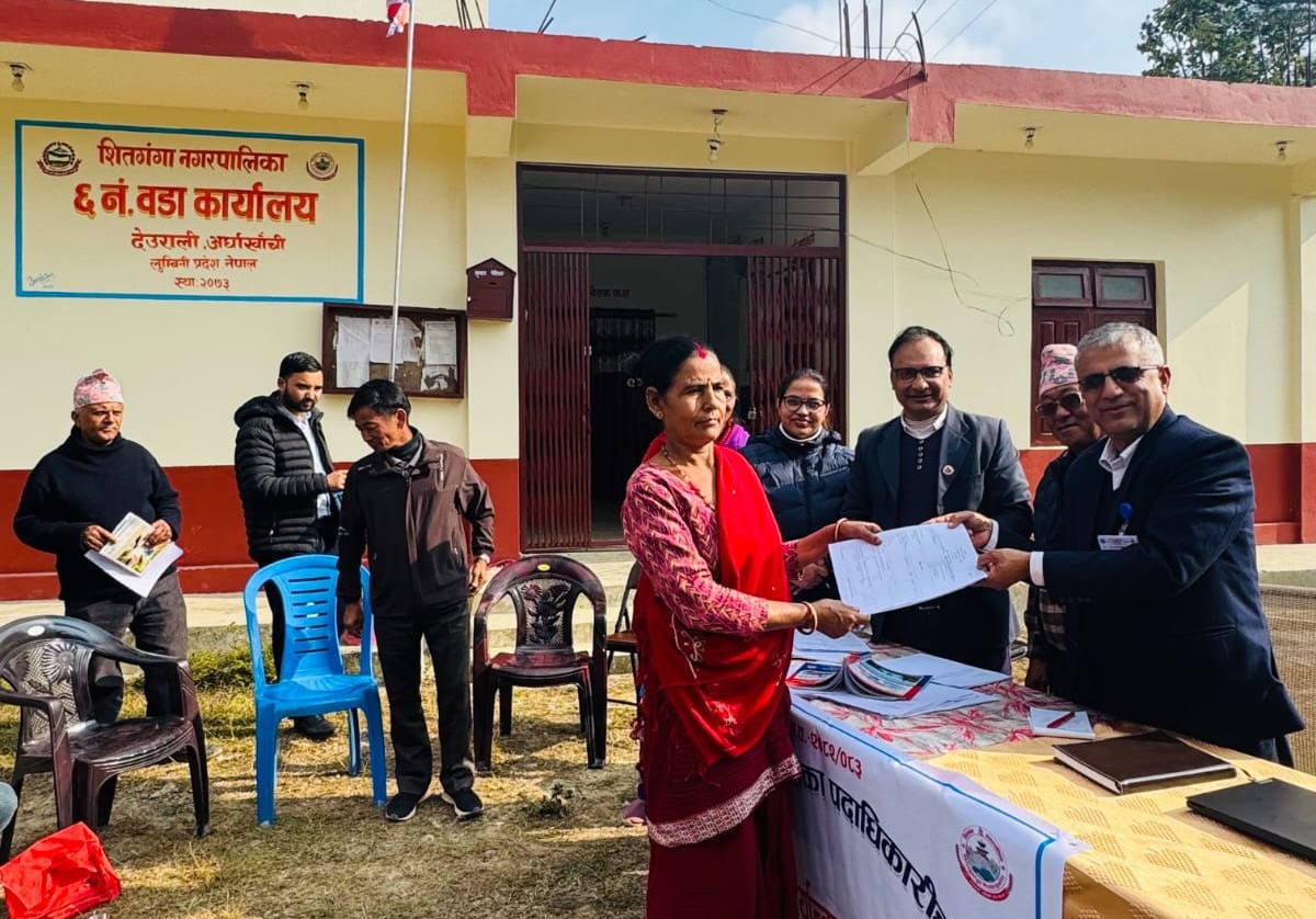 शितगंगाको विकट बस्तीमा घुम्ती सेवा, स्थानीय हर्षित