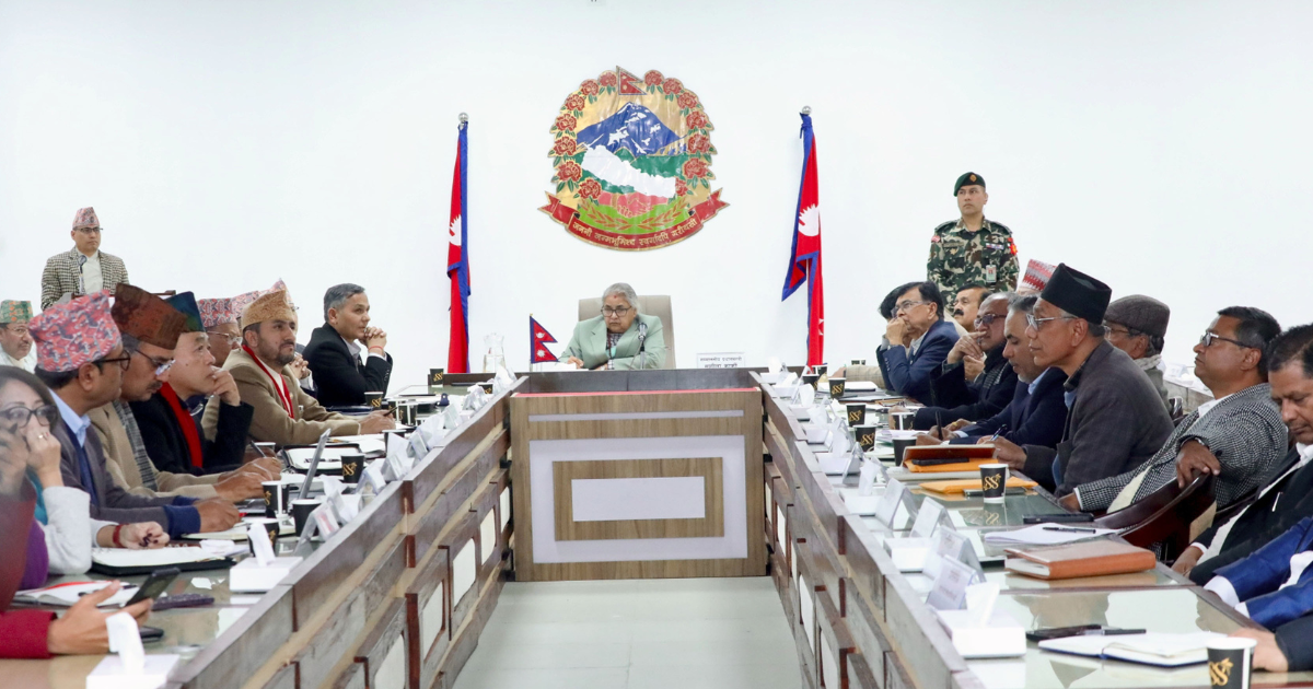 शान्ति बिथोल्न नखोजौं, निर्वाचन तोकिएकै समयमा हुन्छ : प्रधानमन्त्री कार्की