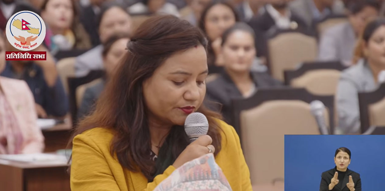 कांग्रेसको प्रश्न - जिम्मेवार पदमा बसेर भौतिक कारवाहीको भाषा किन ? 