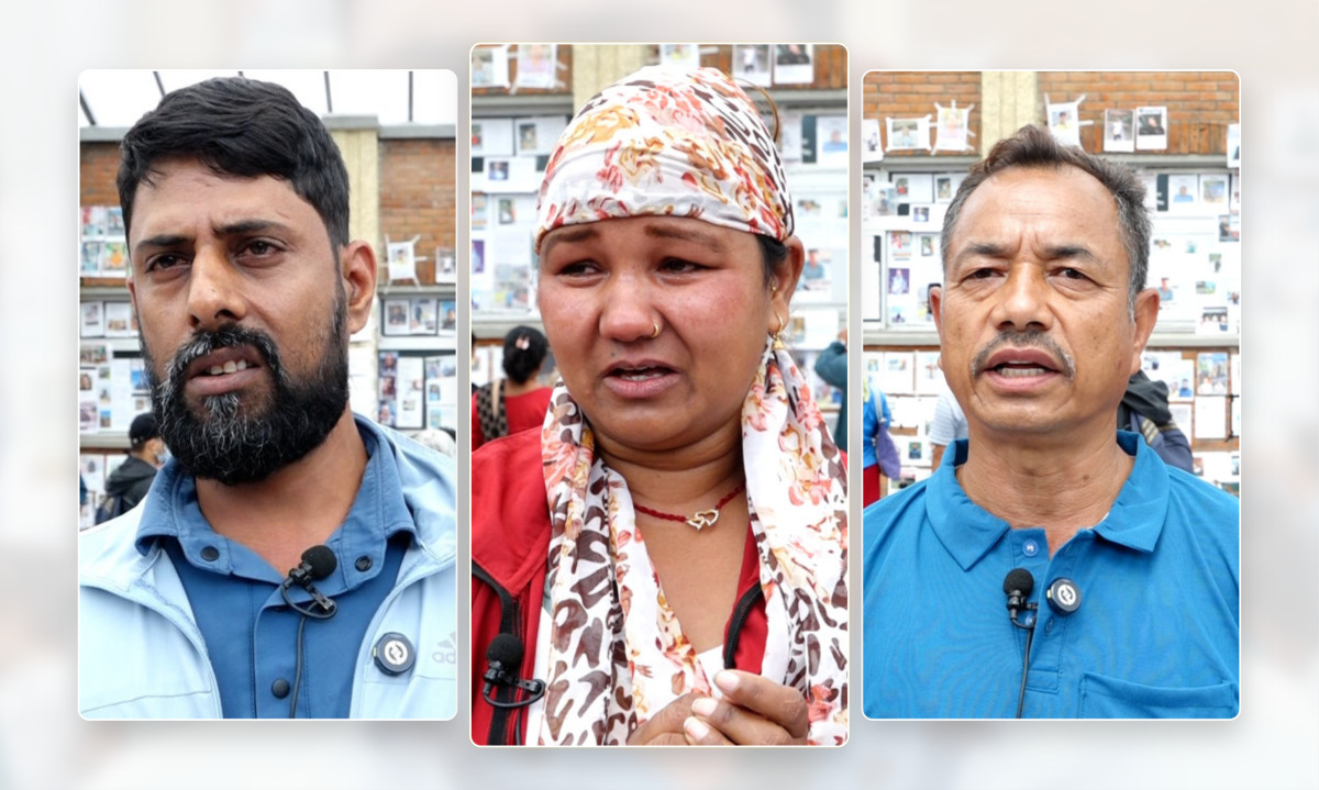 ‘राज्यले कम्तीमा शव पहिचान र दाहसंस्कारको वातावरण मिलाइदिए मात्रै पनि अलिकति भएपनि शान्ति मिल्थ्यो’