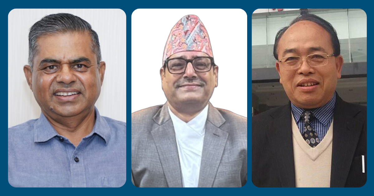 कुलमानका मन्त्रालय तीन मन्त्रीलाई बाँडियो 