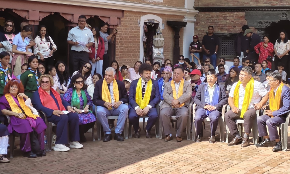 पाटनमा ‘कला कार्यशाला तथा शान्ति दूत कदर समारोह’