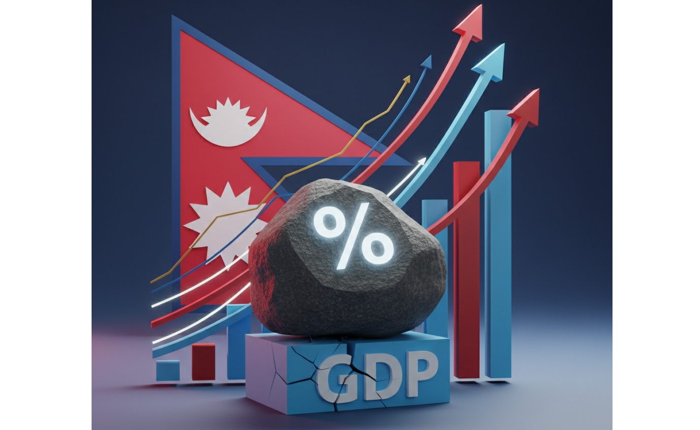 जिडिपीमा ऋणको हिस्सा ४७.१३ प्रतिशत पुग्यो, ८ महिनामै सरकारले लियो २ खर्ब बढी ऋण