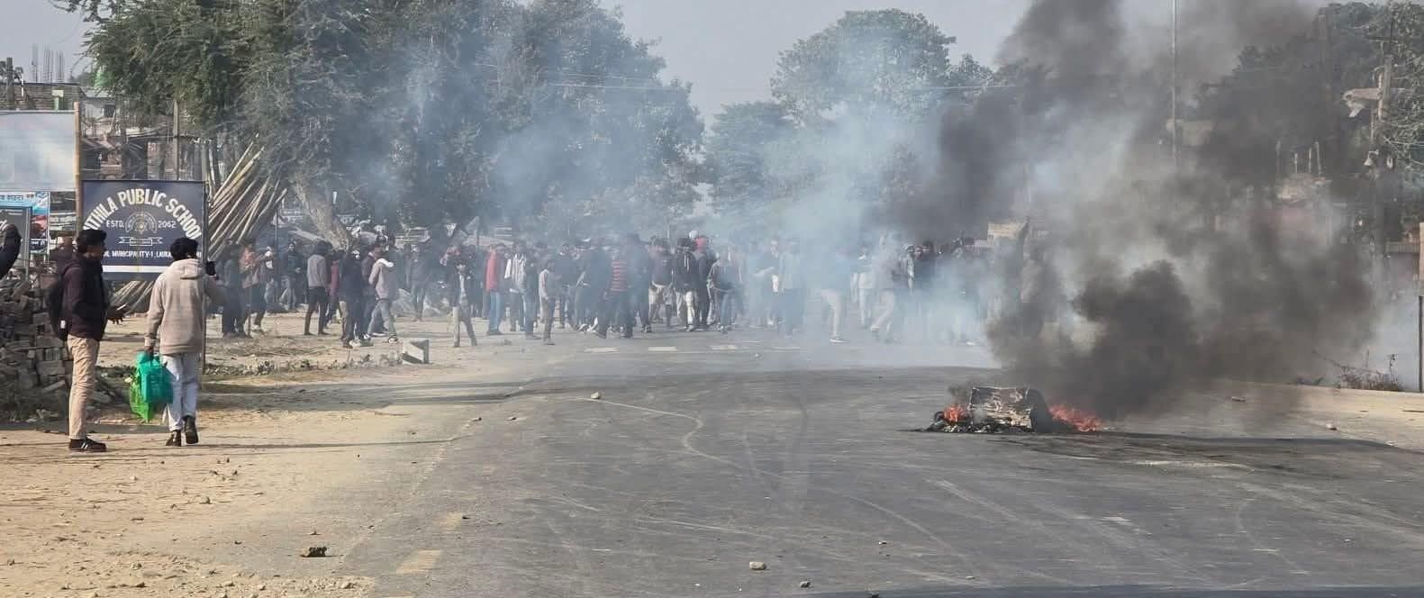 सुनसरीमा सशस्त्र प्रहरीको गोली लागेर अटो चालकको मृत्यु भएपछि स्थिति तनावग्रस्त