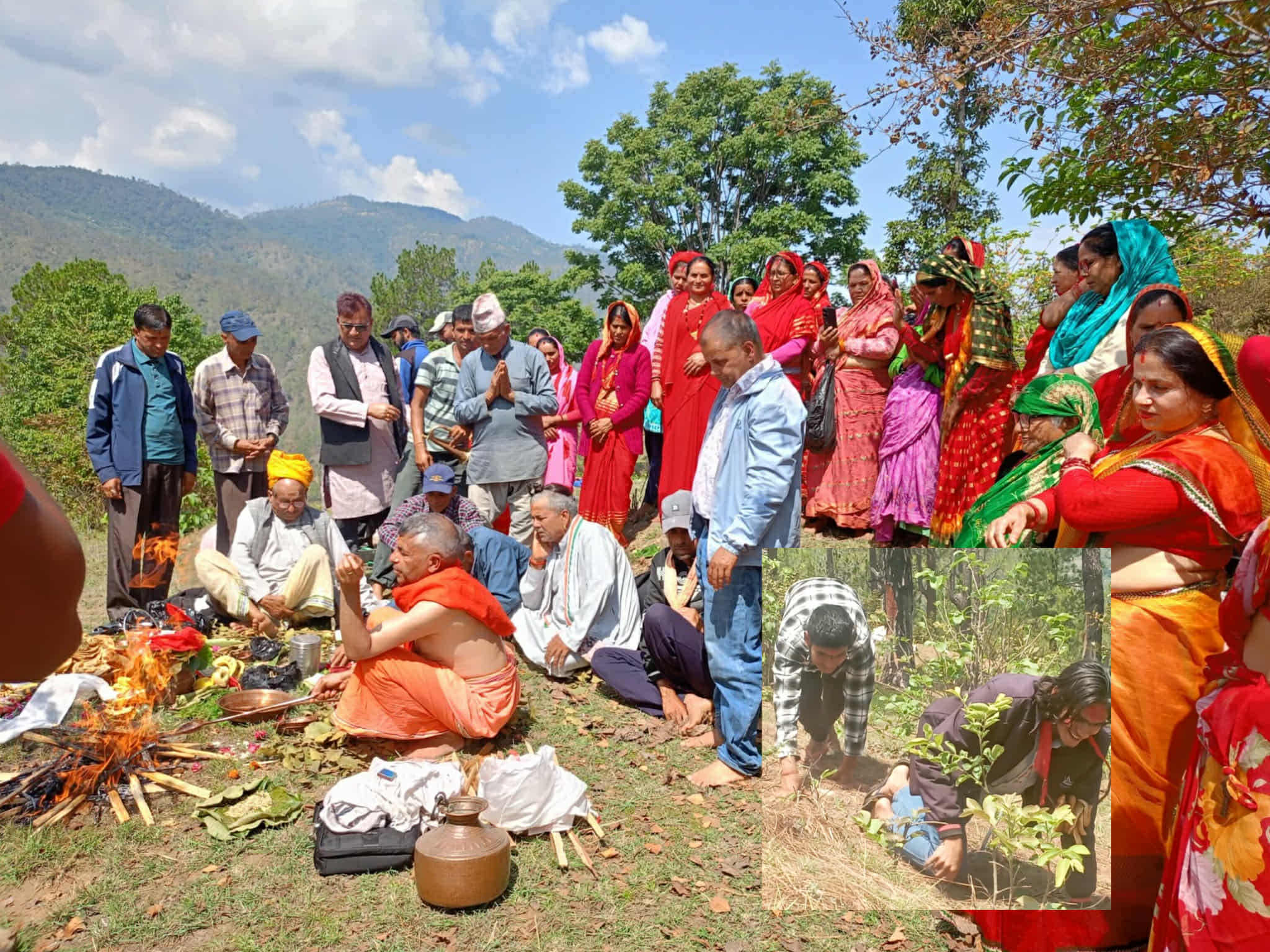 डडेल्धुरामा गंगा दशहरा अवसरमा अनौठो परम्परा : बाघ र बाख्राको दौड