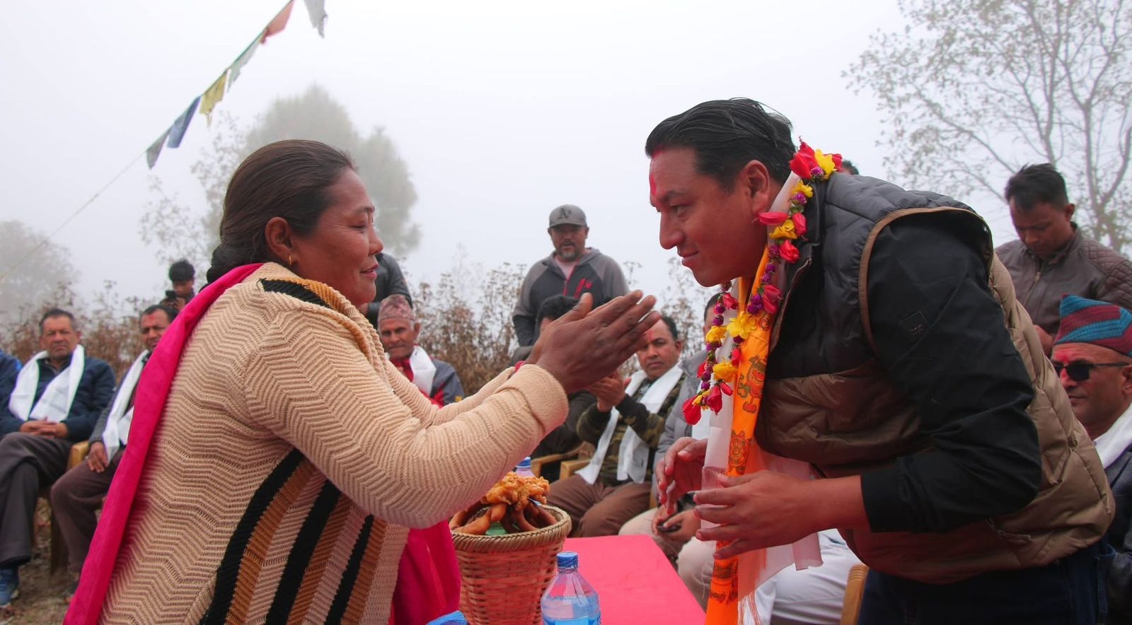 ‘समृद्ध कोशीपारी’को नारासहित अमित लामा गाउँगाउँमा