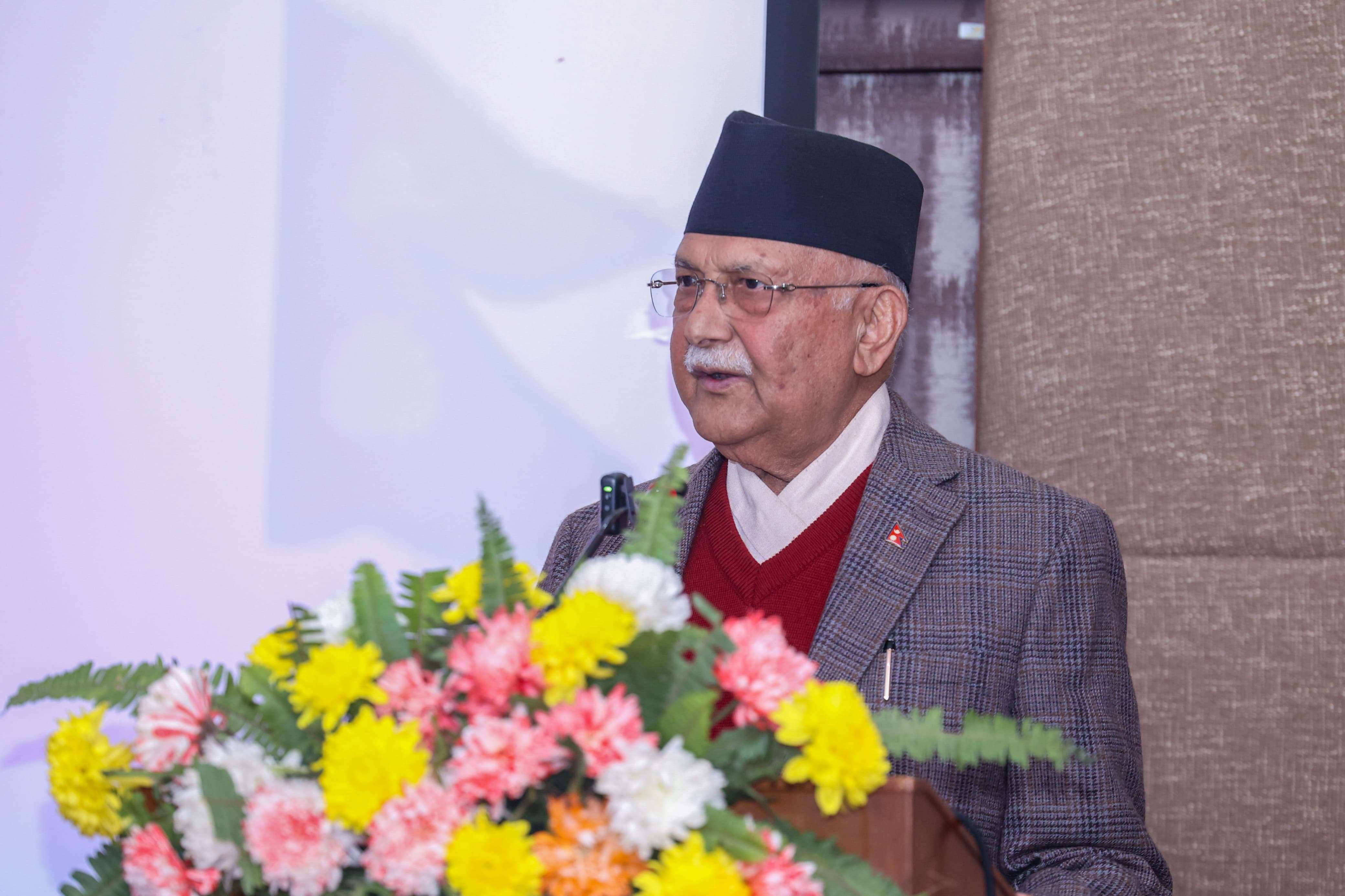 सत्ता स्वार्थका लागि घुँडा टेक्नु राष्ट्रिय हित विपरित : प्रधानमन्त्री 