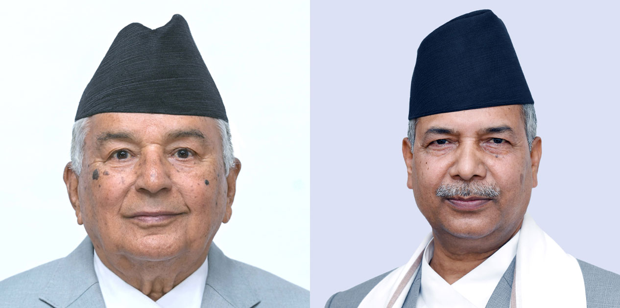 राष्ट्रपति र उपराष्ट्रपति मतदानमा सहभागी भएनन् 