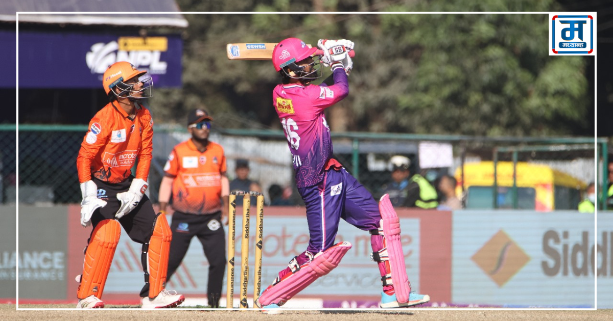 माज र अनिलको अर्धशतकमा जनकपुरको जित