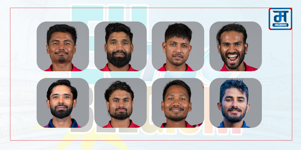 इयू टी-२० बेल्जियम लिगमा ८ नेपाली खेलाडी, को कुन टिममा ?