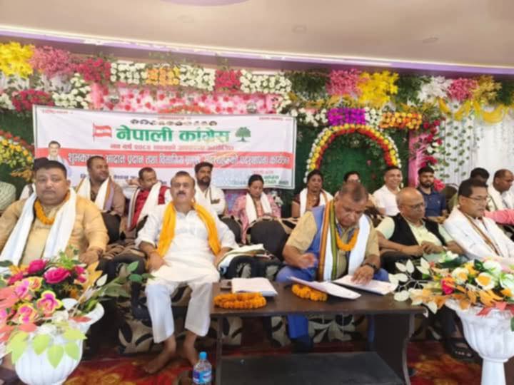 सहमहामन्त्री यादवद्वारा सर्लाही कांग्रेसका सभापति सिंहको प्रशंसा 
