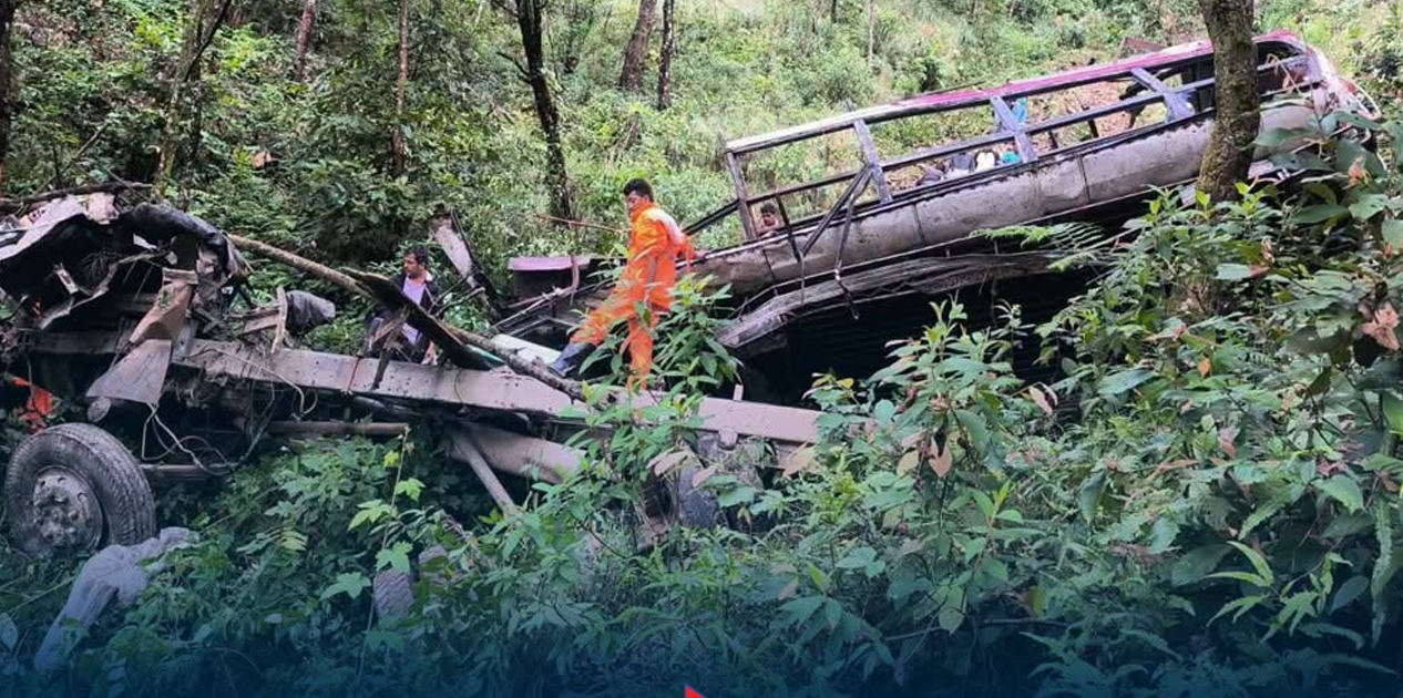 पोखरामा स्कुल बस दुर्घटनाबारे छानबिन गर्न समिति गठन