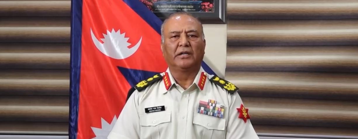 प्रधानसेनापति सिग्देलको बयान- संवैधानिक प्रक्रियाबिना सेना परिचालन हुँदैन